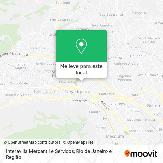 Interavilla Mercantil e Servicos mapa