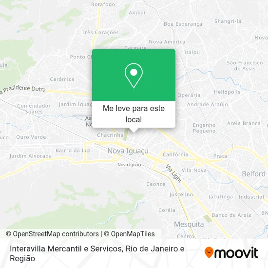 Interavilla Mercantil e Servicos mapa
