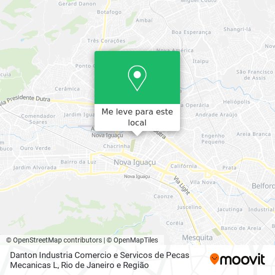 Danton Industria Comercio e Servicos de Pecas Mecanicas L mapa