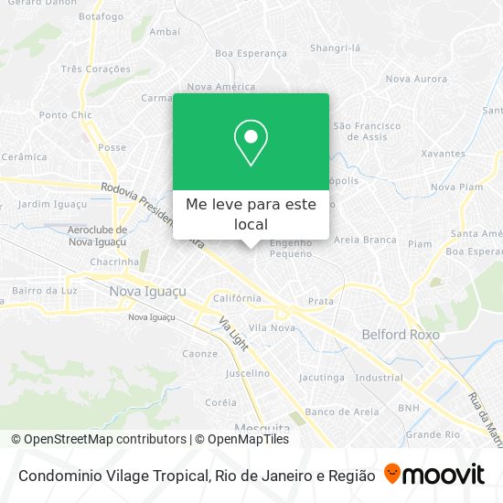 Condominio Vilage Tropical mapa