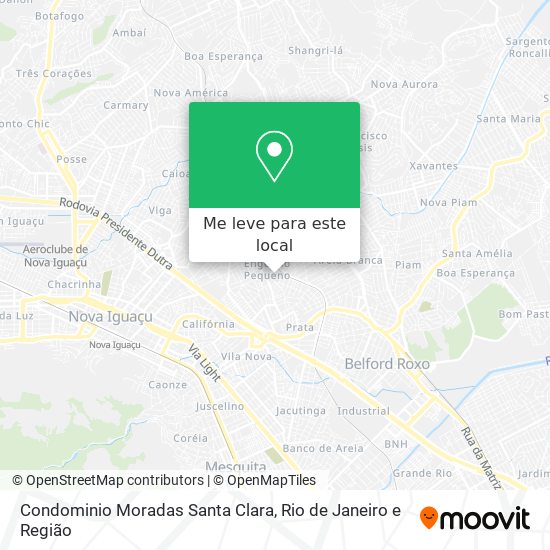 Condominio Moradas Santa Clara mapa