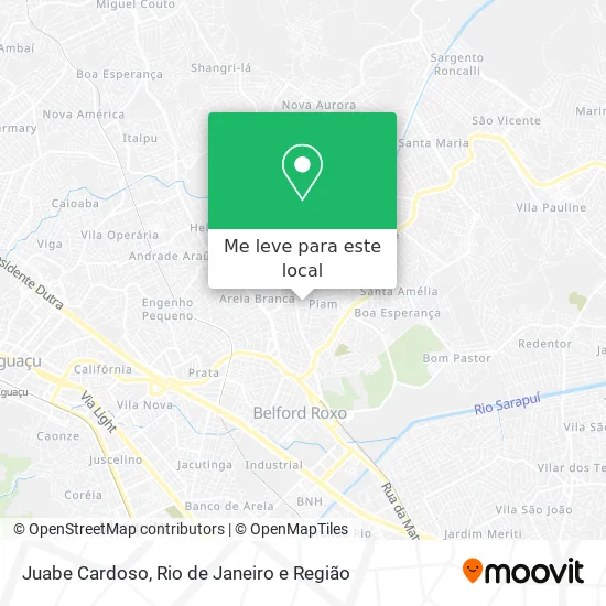 Juabe Cardoso mapa