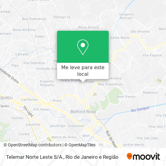 Telemar Norte Leste S/A. mapa
