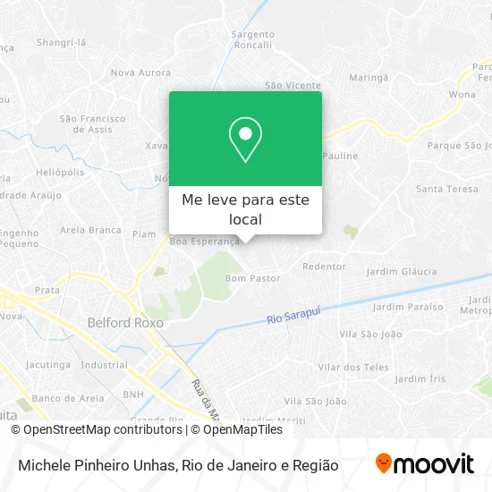 Michele Pinheiro Unhas mapa
