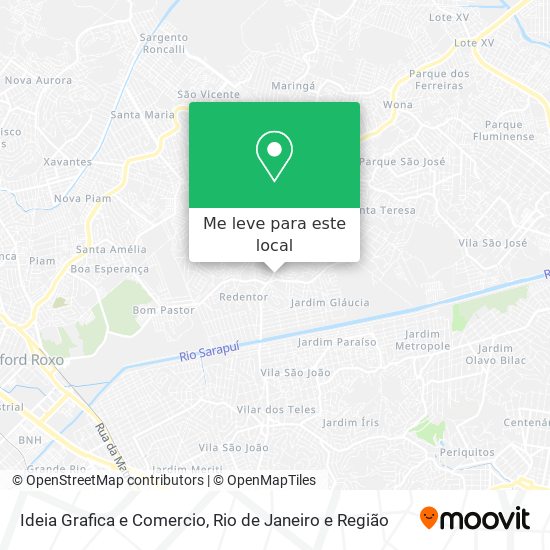 Ideia Grafica e Comercio mapa