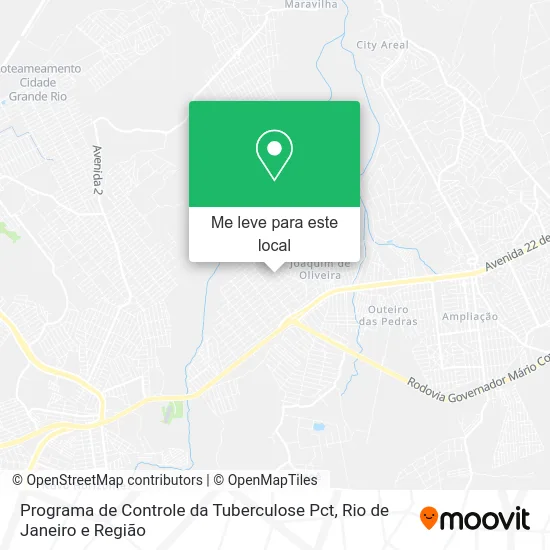 Programa de Controle da Tuberculose Pct mapa