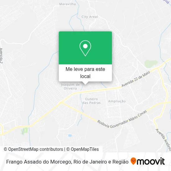 Frango Assado do Morcego mapa