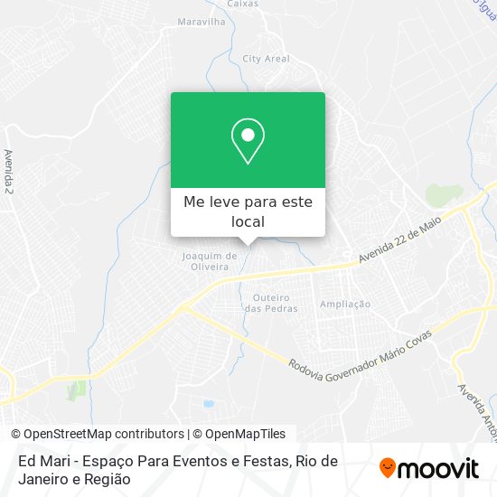 Ed Mari - Espaço Para Eventos e Festas mapa