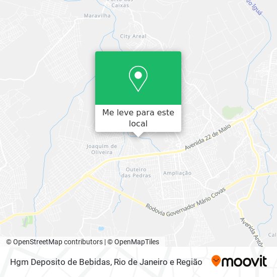 Hgm Deposito de Bebidas mapa