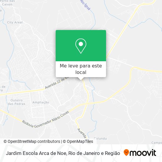 Jardim Escola Arca de Noe mapa
