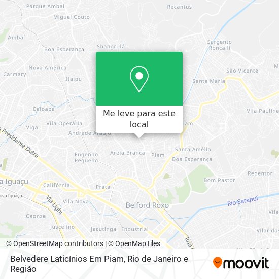Belvedere Laticínios Em Piam mapa