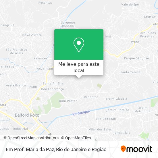 Em Prof. Maria da Paz mapa
