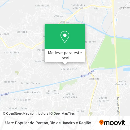 Merc Popular do Pantan mapa