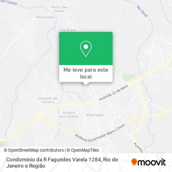 Condomínio da R Fagundes Varela 1284 mapa