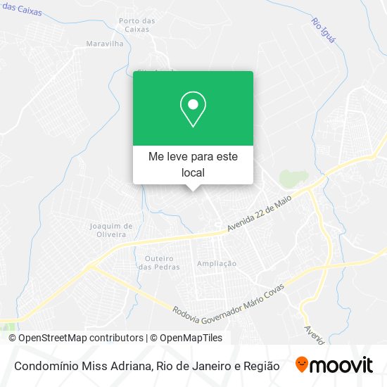 Condomínio Miss Adriana mapa