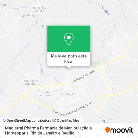 Magistral Pharma Farmácia de Manipulação e Homeopatia mapa