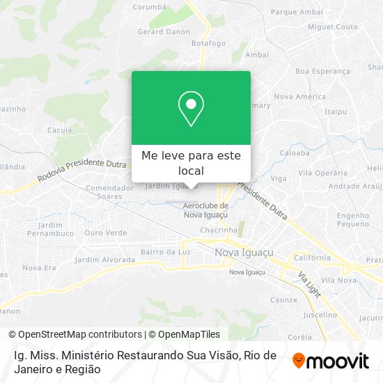 Ig. Miss. Ministério Restaurando Sua Visão mapa