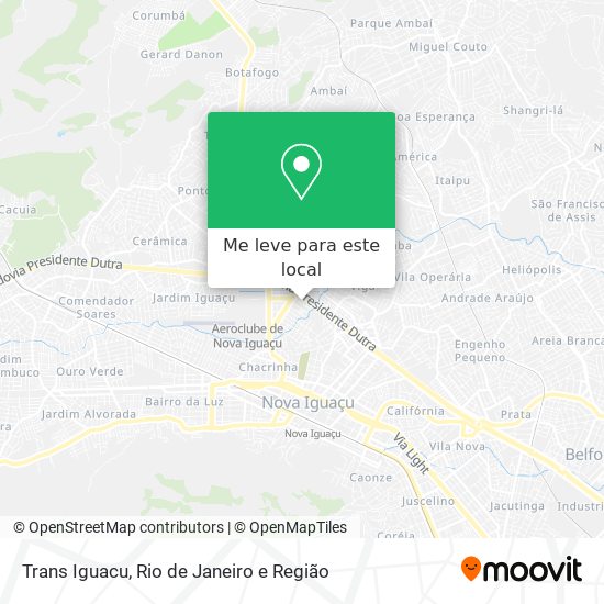 Trans Iguacu mapa