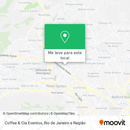 Coffee & Cia Eventos mapa