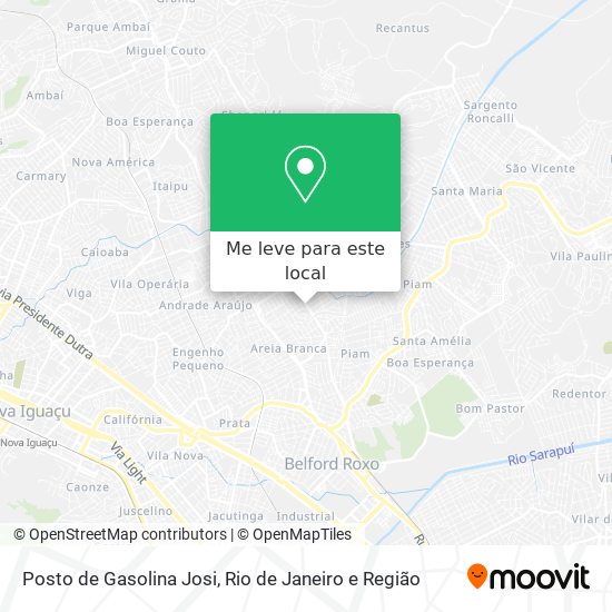 Posto de Gasolina Josi mapa