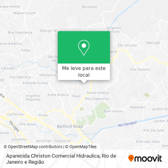 Aparecida Christon Comercial Hidraulica mapa