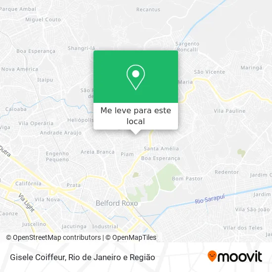 Gisele Coiffeur mapa