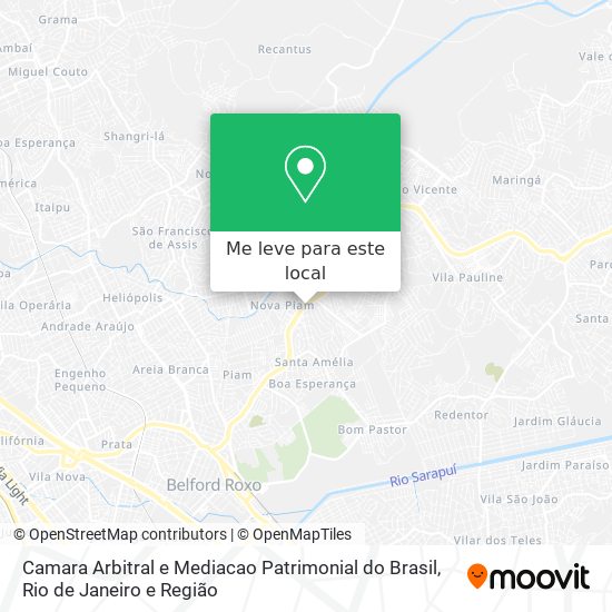 Camara Arbitral e Mediacao Patrimonial do Brasil mapa