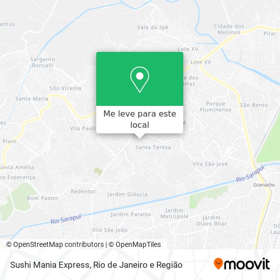 Sushi Mania Express mapa