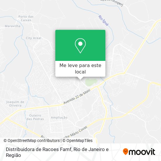 Distribuidora de Racoes Famf mapa
