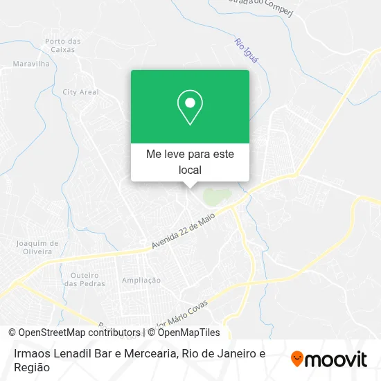 Irmaos Lenadil Bar e Mercearia mapa