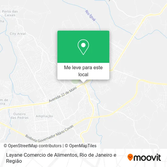 Layane Comercio de Alimentos mapa