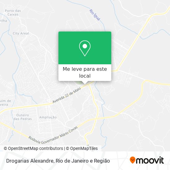 Drogarias Alexandre mapa