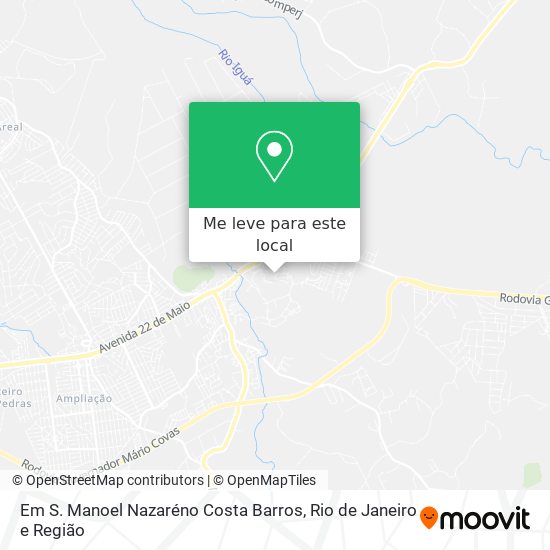 Em S. Manoel Nazaréno Costa Barros mapa