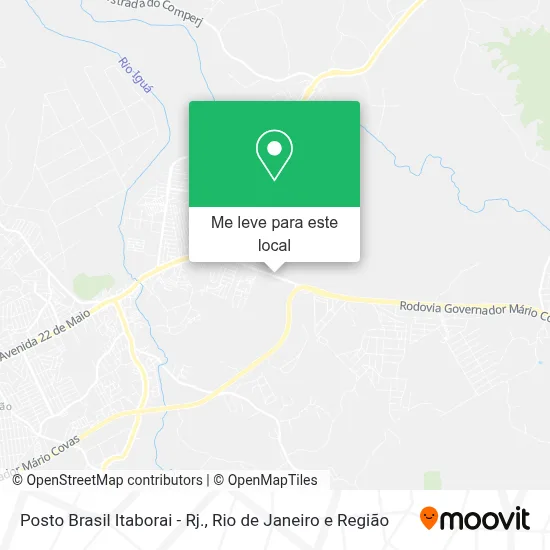 Posto Brasil Itaborai - Rj. mapa