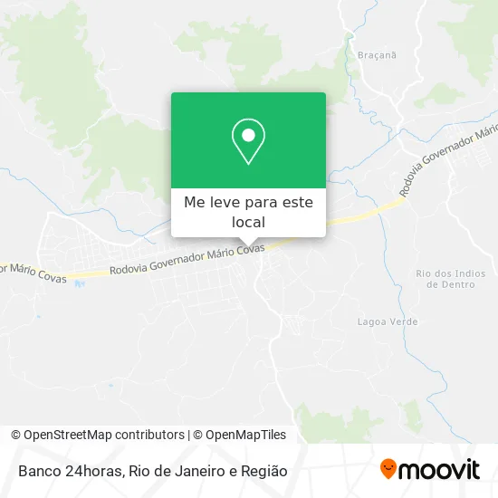 Banco 24horas mapa