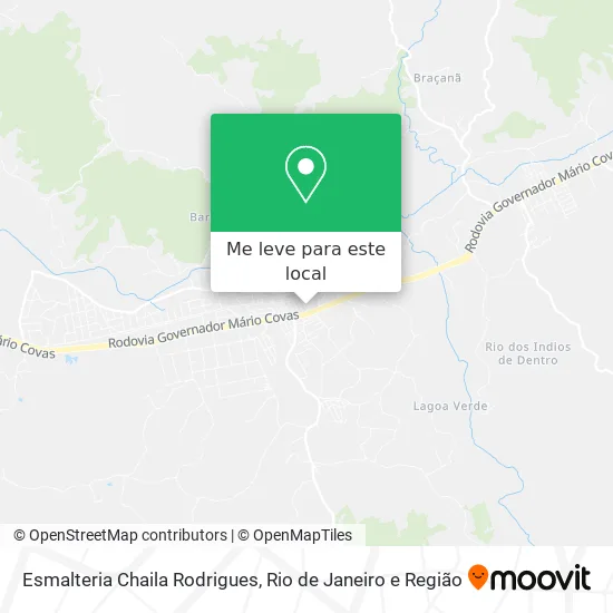 Esmalteria Chaila Rodrigues mapa