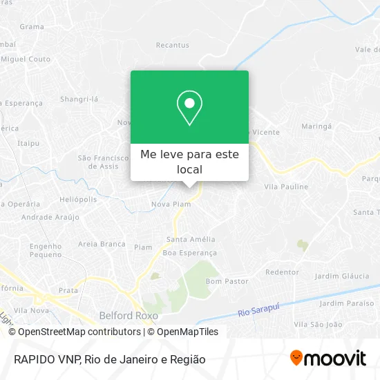 RAPIDO VNP mapa