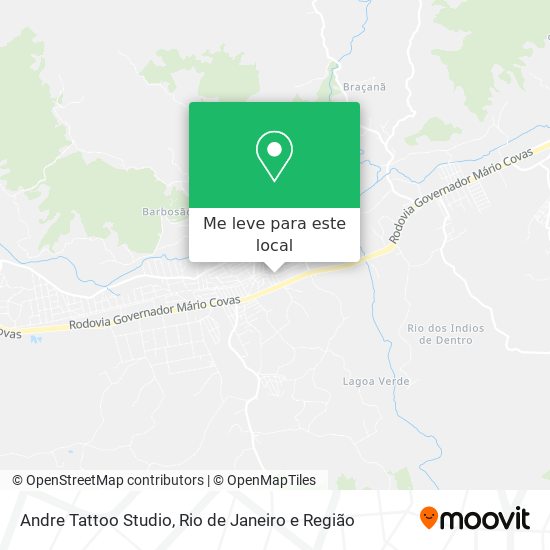 Andre Tattoo Studio mapa