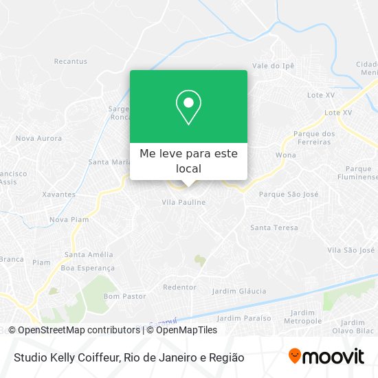 Studio Kelly Coiffeur mapa