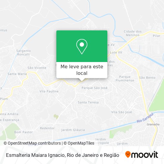 Esmalteria Maiara Ignacio mapa