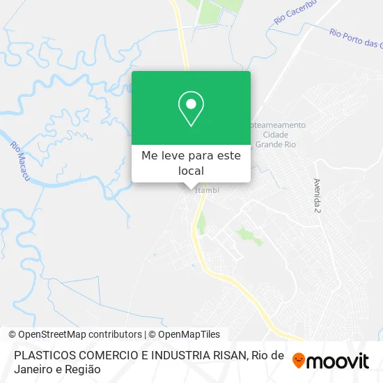 PLASTICOS COMERCIO E INDUSTRIA RISAN mapa
