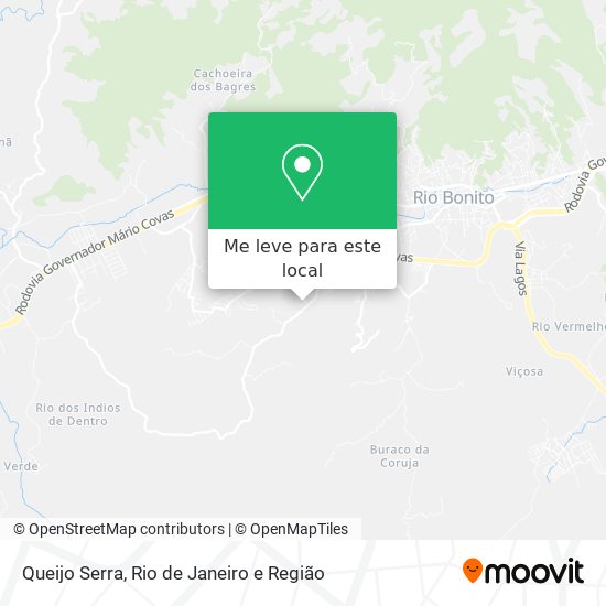 Queijo Serra mapa