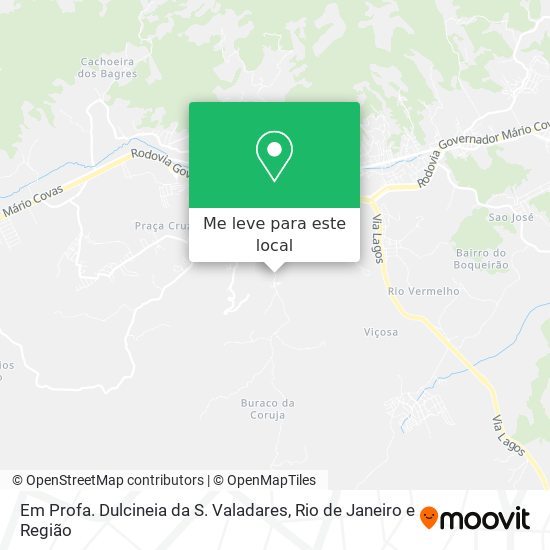 Em Profa. Dulcineia da S. Valadares mapa