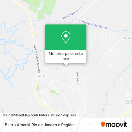 Bairro Amaral mapa