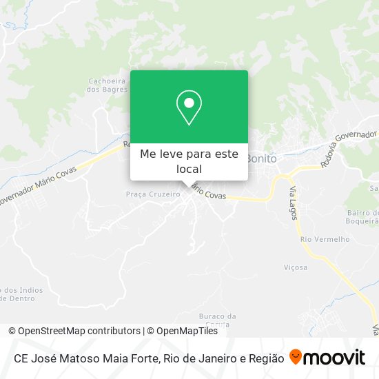 CE José Matoso Maia Forte mapa