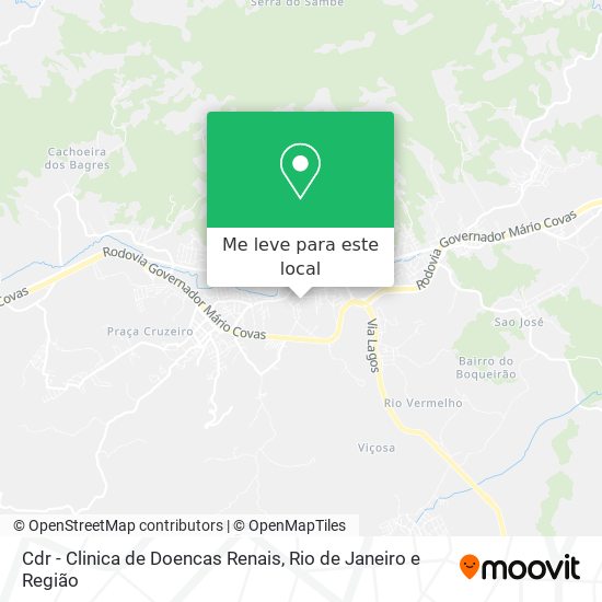 Cdr - Clinica de Doencas Renais mapa