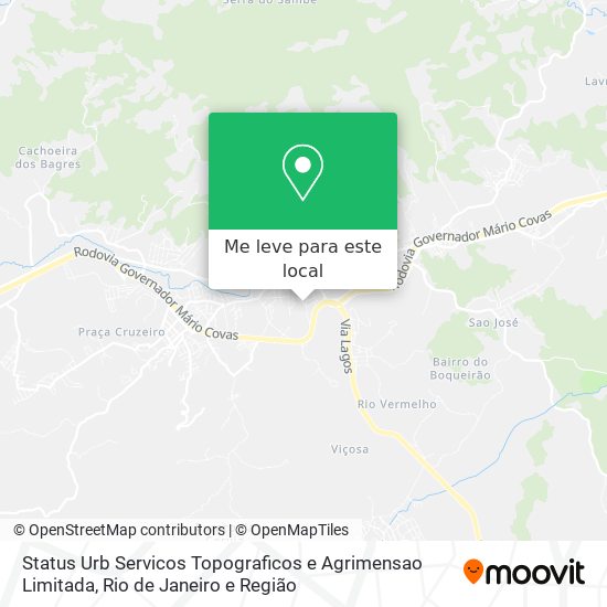 Status Urb Servicos Topograficos e Agrimensao Limitada mapa