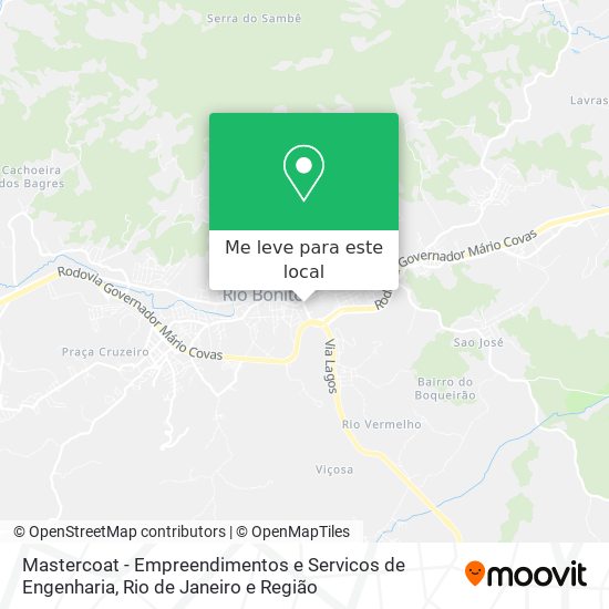 Mastercoat - Empreendimentos e Servicos de Engenharia mapa