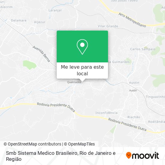 Smb Sistema Medico Brasileiro mapa