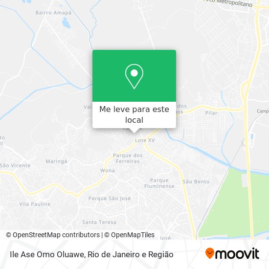 Ile Ase Omo Oluawe mapa